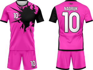 Komplet sportowy piłkarski koszulka + spodenki P_701