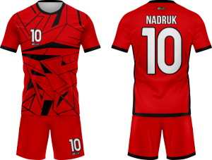 Komplet sportowy piłkarski koszulka + spodenki P_707