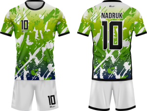 Komplet sportowy piłkarski koszulka + spodenki P_736