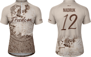Koszulka rowerowa kolekcja FREEDOM model MUD ROW_268