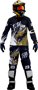 Komplet motocross quad enduro cross na motocykl quada smok ride fast dragon CROSS_203