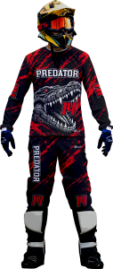 Komplet motocross quad enduro cross na motocykl quada wild animal krokodyl CROSS_210