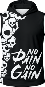 Koszulka na siłownie męska GYM_8 tank top z kapturem 