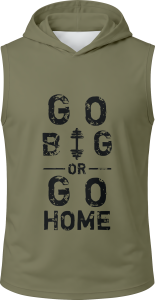 Koszulka na siłownie męska GYM_7 tank top z kapturem 