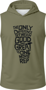 Koszulka na siłownie męska GYM_2 tank top z kapturem