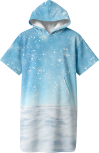 Poncho ręcznik kąpielowy z kapturem plażowy PON_40
