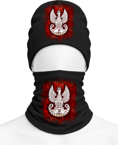 Zestaw patriotyczny czapka i komin polska patriotyzm patriota czk_pat_1