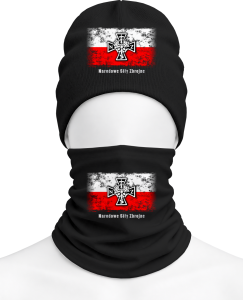 Zestaw patriotyczny czapka i komin polska patriotyzm patriota czk_pat_5