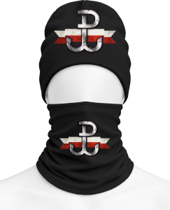 Zestaw patriotyczny czapka i komin polska patriotyzm patriota czk_pat_9