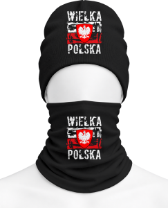 Zestaw patriotyczny czapka i komin polska patriotyzm patriota czk_pat_21