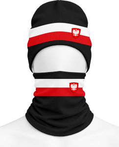 Zestaw patriotyczny czapka i komin polska patriotyzm patriota czk_pat_28