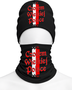 Zestaw patriotyczny czapka i komin polska patriotyzm patriota czk_pat_32