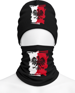 Zestaw patriotyczny czapka i komin polska patriotyzm patriota czk_pat_43