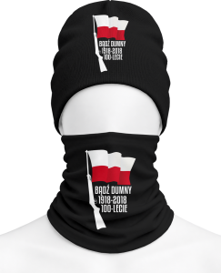 Zestaw patriotyczny czapka i komin polska patriotyzm patriota czk_pat_47