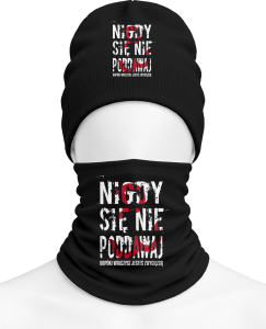 Zestaw patriotyczny czapka i komin polska patriotyzm patriota czk_pat_55