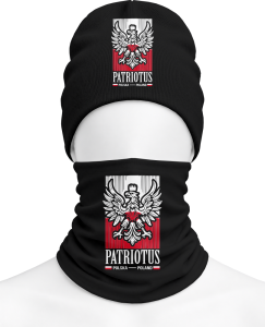 Zestaw patriotyczny czapka i komin polska patriotyzm patriota czk_pat_80