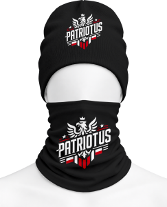 Zestaw patriotyczny czapka i komin polska patriotyzm patriota czk_pat_82