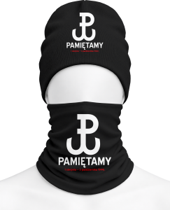 Zestaw patriotyczny czapka i komin polska patriotyzm patriota czk_pat_86