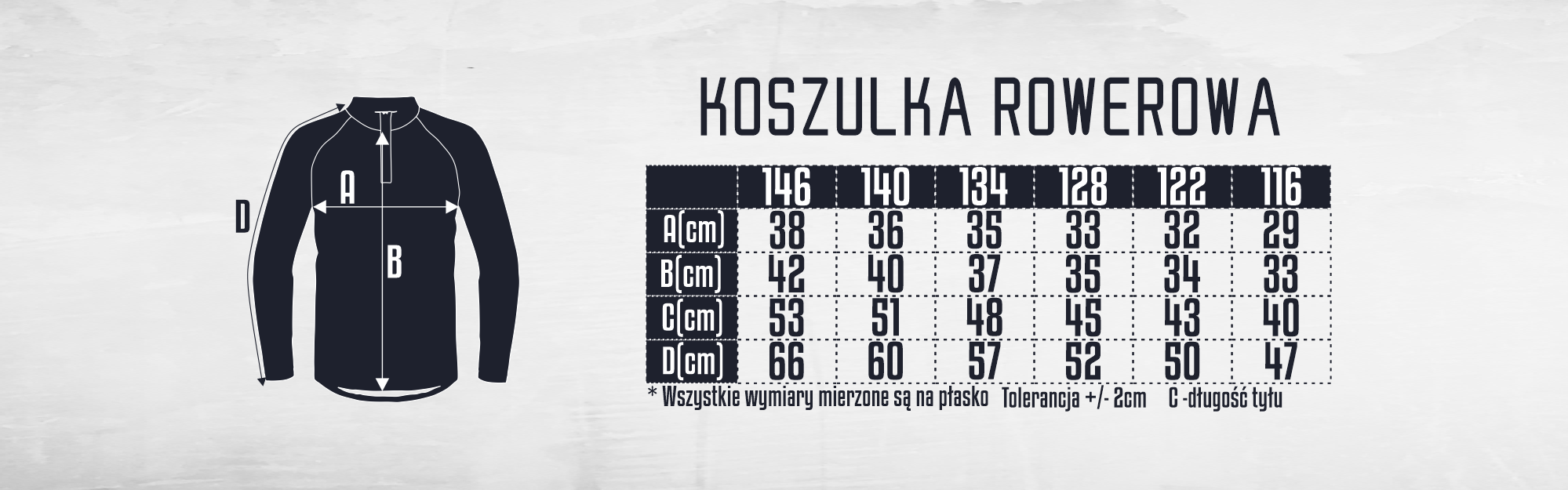 Tabele rozmiarów - ExclusiVSport
